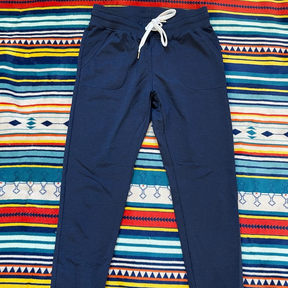 Zyia Cozy Joggers XS Navy New Without Tags